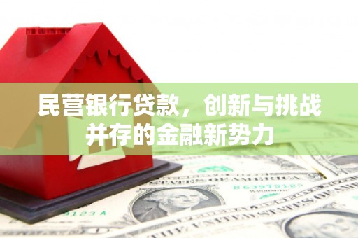 葫芦岛民营银行贷款，创新与挑战并存的金融新势力