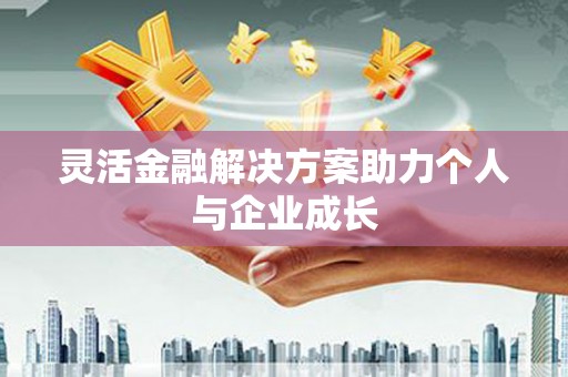 葫芦岛灵活金融解决方案助力个人与企业成长