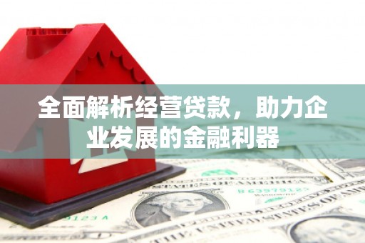 葫芦岛全面解析经营贷款，助力企业发展的金融利器