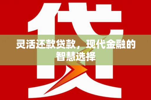 葫芦岛灵活还款贷款，现代金融的智慧选择