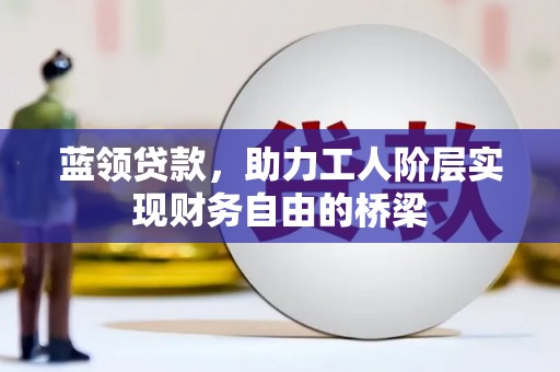 葫芦岛蓝领贷款，助力工人阶层实现财务自由的桥梁