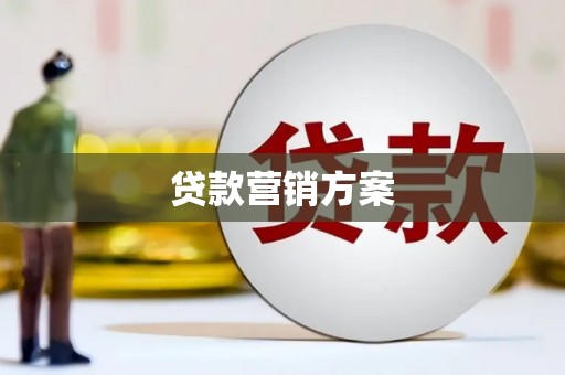 葫芦岛贷款营销方案