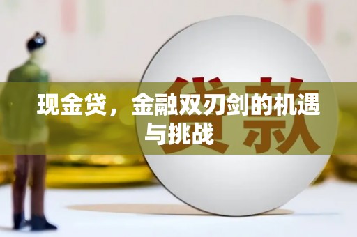 葫芦岛现金贷，金融双刃剑的机遇与挑战