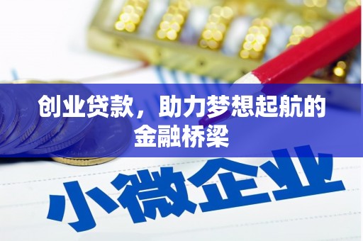 葫芦岛创业贷款，助力梦想起航的金融桥梁