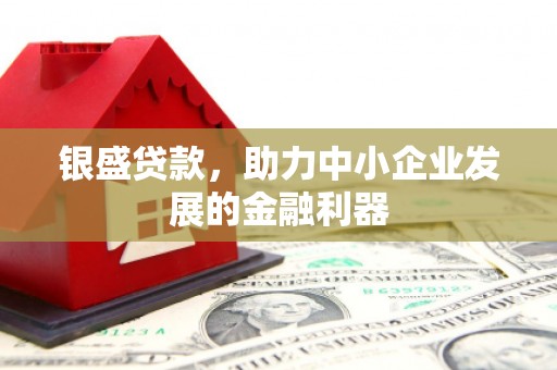 葫芦岛银盛贷款，助力中小企业发展的金融利器