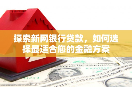 葫芦岛探索新网银行贷款，如何选择最适合您的金融方案