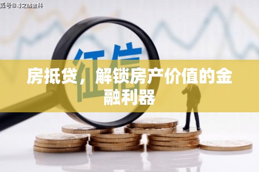 葫芦岛房抵贷，解锁房产价值的金融利器