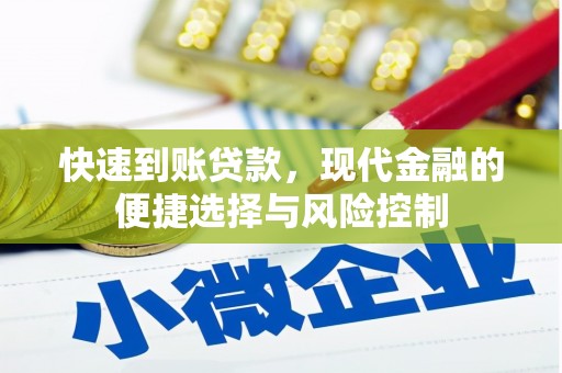 葫芦岛快速到账贷款，现代金融的便捷选择与风险控制