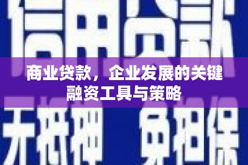葫芦岛商业贷款，企业发展的关键融资工具与策略