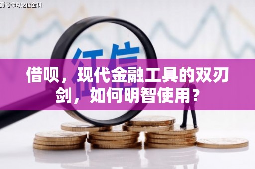 葫芦岛借呗，现代金融工具的双刃剑，如何明智使用？