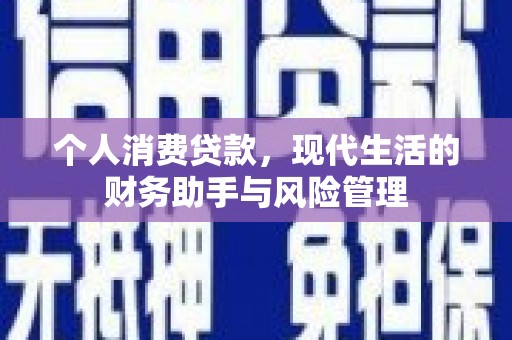 葫芦岛个人消费贷款，现代生活的财务助手与风险管理