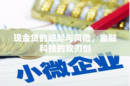 葫芦岛现金贷的崛起与风险，金融科技的双刃剑