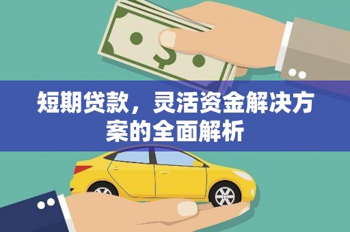 葫芦岛短期贷款，灵活资金解决方案的全面解析