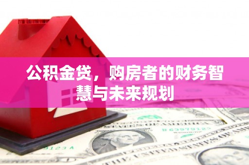葫芦岛公积金贷，购房者的财务智慧与未来规划
