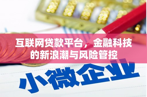 葫芦岛互联网贷款平台，金融科技的新浪潮与风险管控