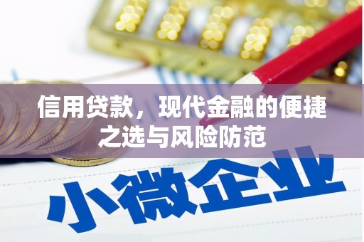葫芦岛信用贷款，现代金融的便捷之选与风险防范