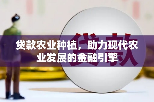 葫芦岛贷款农业种植，助力现代农业发展的金融引擎