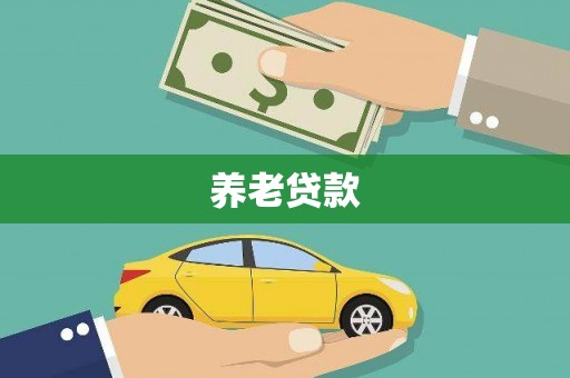 葫芦岛养老贷款