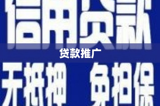 葫芦岛贷款推广