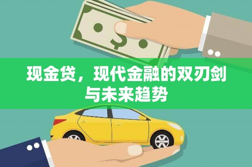 葫芦岛现金贷，现代金融的双刃剑与未来趋势