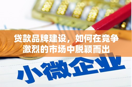 葫芦岛贷款品牌建设，如何在竞争激烈的市场中脱颖而出