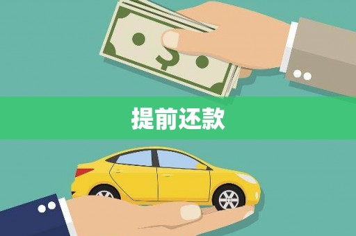 葫芦岛提前还款