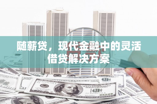 葫芦岛随薪贷，现代金融中的灵活借贷解决方案