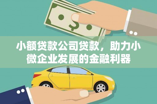 葫芦岛小额贷款公司贷款，助力小微企业发展的金融利器