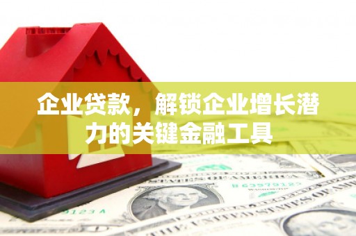 葫芦岛企业贷款，解锁企业增长潜力的关键金融工具