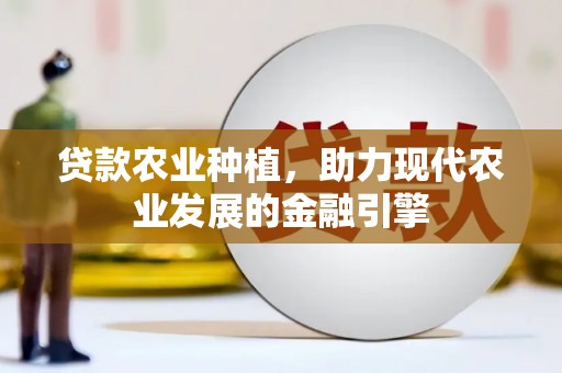 葫芦岛贷款农业种植，助力现代农业发展的金融引擎