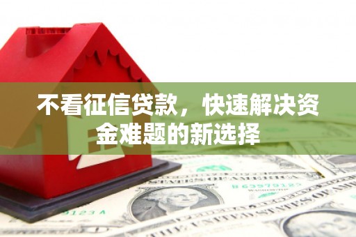 葫芦岛不看征信贷款，快速解决资金难题的新选择