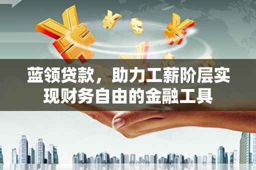 葫芦岛蓝领贷款，助力工薪阶层实现财务自由的金融工具