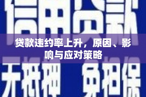 葫芦岛贷款违约率上升，原因、影响与应对策略
