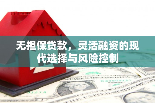 葫芦岛无担保贷款，灵活融资的现代选择与风险控制