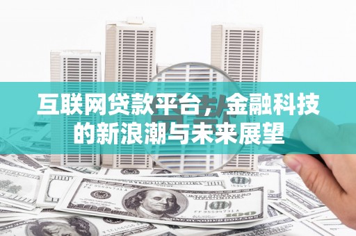 葫芦岛互联网贷款平台，金融科技的新浪潮与未来展望