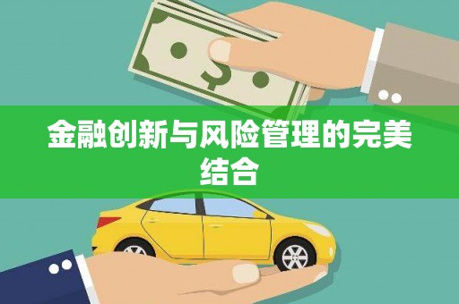 葫芦岛金融创新与风险管理的完美结合