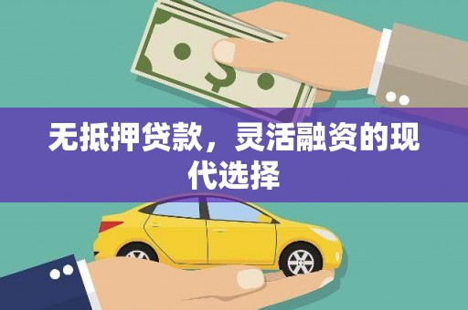 葫芦岛无抵押贷款，灵活融资的现代选择