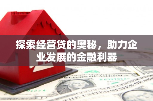 葫芦岛探索经营贷的奥秘，助力企业发展的金融利器