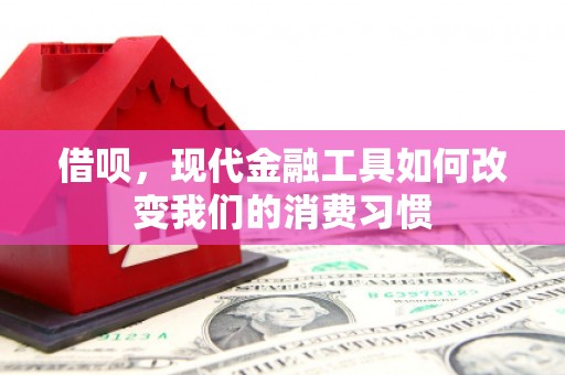 葫芦岛借呗，现代金融工具如何改变我们的消费习惯
