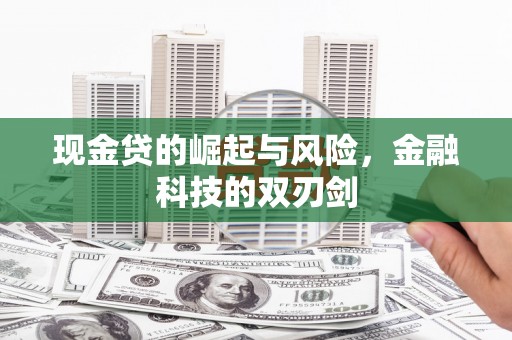 葫芦岛现金贷的崛起与风险，金融科技的双刃剑