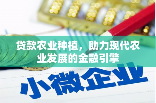 葫芦岛贷款农业种植，助力现代农业发展的金融引擎