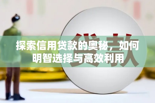葫芦岛探索信用贷款的奥秘，如何明智选择与高效利用