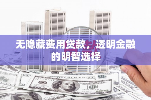 葫芦岛无隐藏费用贷款，透明金融的明智选择