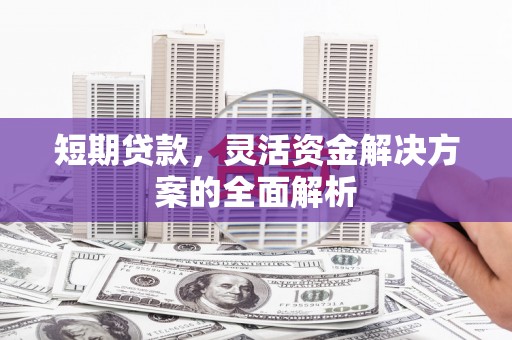 葫芦岛短期贷款，灵活资金解决方案的全面解析