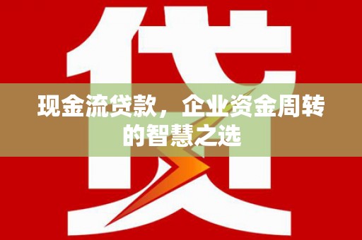 葫芦岛现金流贷款，企业资金周转的智慧之选