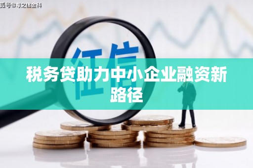 葫芦岛税务贷助力中小企业融资新路径