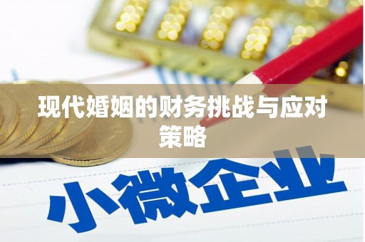 葫芦岛现代婚姻的财务挑战与应对策略