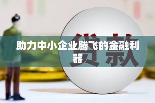葫芦岛助力中小企业腾飞的金融利器