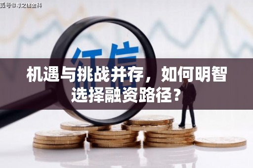 葫芦岛机遇与挑战并存，如何明智选择融资路径？