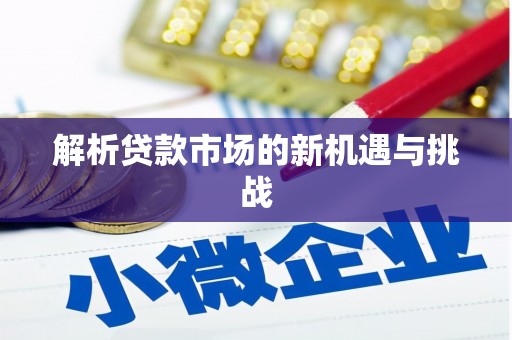 葫芦岛解析贷款市场的新机遇与挑战